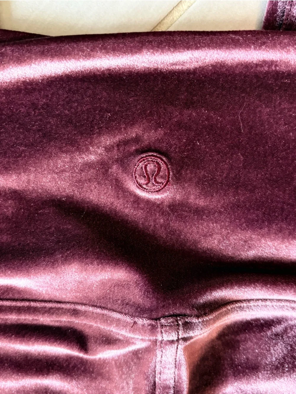 lululemon athletica Velvet Leggings in Deep Plum - Picture 3 of 3